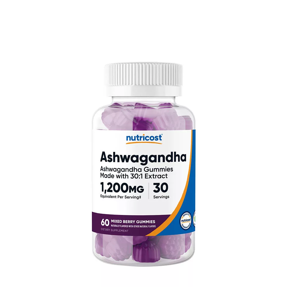 Nutricost Ashwagandha Root Extract Herbal Supplement 600mg, 30 Vegetarian Capsules - View #9