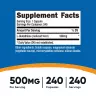 Nutricost Glutathione 500 mg (240 Capsules)