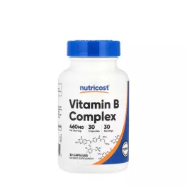 Nutricost Vitamin B Complex  (30 Capsules)