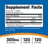 Nutricost CDP Choline Capsules (120 Capsules)