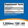 Nutricost Red Yeast Rice Capsules 1200 mg  (120 Capsules)