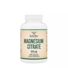 Double Wood Supplements Magnesium Citrate (180 Capsules)