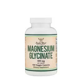Double Wood Supplements Magnesium Glycinate (180 Capsules)