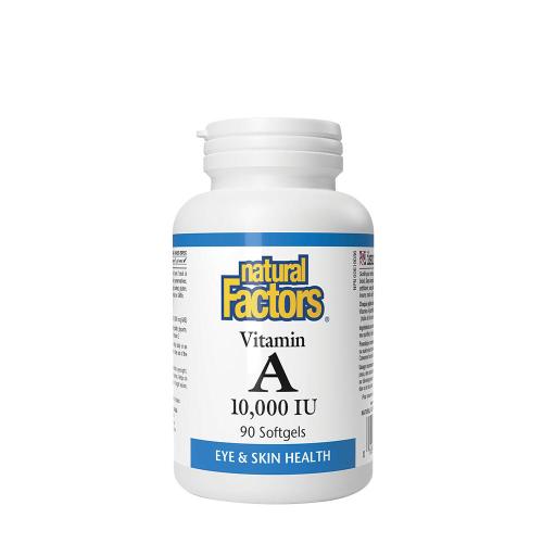 Natural Factors Vitamin A 10,000 IU (90 Softgels)