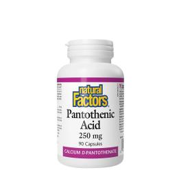 Natural Factors Panthothenic Acid 250 mg (90 Capsules)