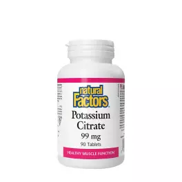Natural Factors Potassium Citrate 99 mg (90 Tablets)