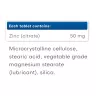 Natural Factors Zinc Citrate 50 mg (90 Tablets)