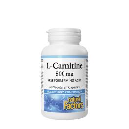 Natural Factors L-Carnitine 500 mg (60 Capsules)