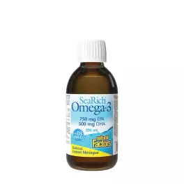   Natural Factors Omega-3 with D3 750 mg EPA/500 mg DHA (200 ml, Lemon)