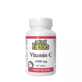 Natural Factors Vitamin C Time Release 1000 mg (90 Tablets)
