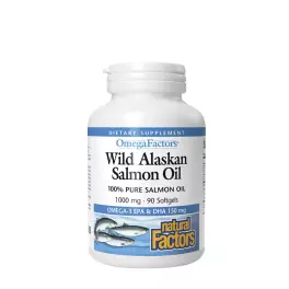 Natural Factors Wild Alaskan Salmon Oil (90 Softgels)