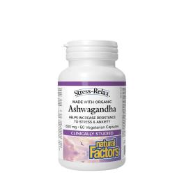   Natural Factors Ashwagandha 600 mg, Stress-Relax (60 Capsules)