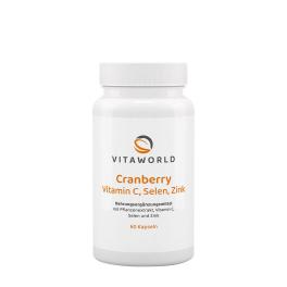 Vitaworld Cranberry Vit C + Selenium + Zinc (60 Capsules)