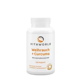 Vitaworld Frankincense + Curcuma (120 Capsules)