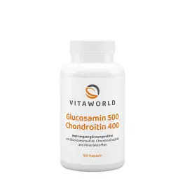Vitaworld Glucosamine 500 + Chondroitin 400 (100 Capsules)