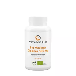 Vitaworld Moringa Oleifera 500 mg Organic (120 Capsules)