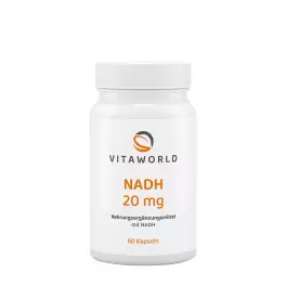 Vitaworld NADH 20 mg (60 Capsules)