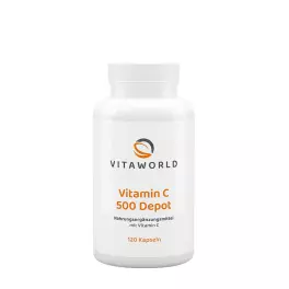 Vitaworld Vitamin C 500 Depot (120 Capsules)