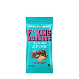   ALLNUTRITION Fitking Delicious Almonds (90 g, Milk & white chocolate with coconut flakes)