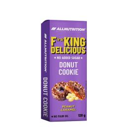   ALLNUTRITION Fitking Delicious Donut Cookie (128 g, Peanut Caramel)
