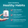 MaryRuth's Organic Hair, Skin, & Nails Gummies (60 Gummies, Strawberry)