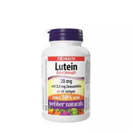   Webber Naturals Lutein 20 mg with 3.5 mg Zeaxanthin (45 Softgels)