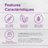 Webber Naturals Vitamin C+D3 500 mg/500 IU (200 Chewables, Orange)