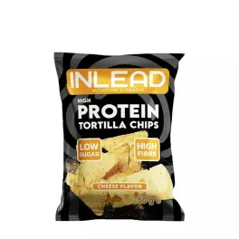 INLEAD Nutrition High Protein Tortilla Chips (50 g, Cheese)