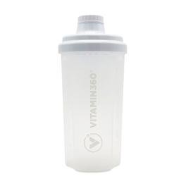 Vitamin360 Transparent Shaker (500 ml, White)