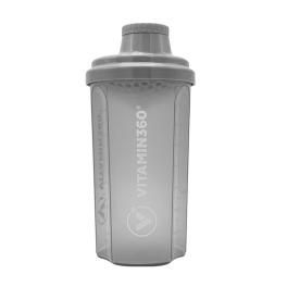 Vitamin360 Transparent Shaker (700 ml, Grey)