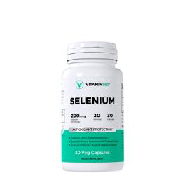   Vitamin360 Selenium 200 mcg – L-selenomethionine, Thyroid Health (30 Veg Capsules)