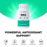 Vitamin360 NAC 600 mg - N-Acetyl L-Cysteine (60 Veg Capsules)