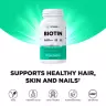 Vitamin360 Biotin 5,000 mcg (60 Veg Capsules)